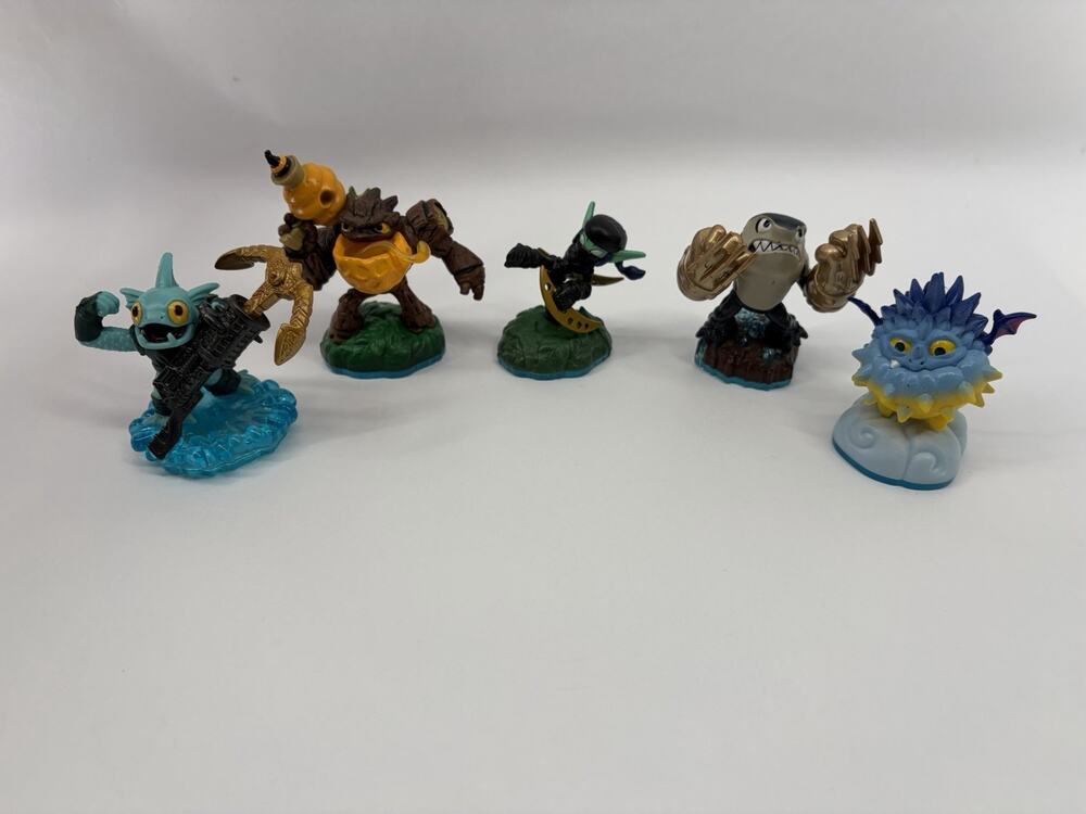 Skylanders SWAP Force Figure Lot of 5 Pop Thorn Dark Stealth Elf Bumble Blast